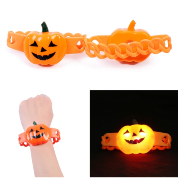 Pumpkin Luminous Watch Halloween Armband Luminous Armband