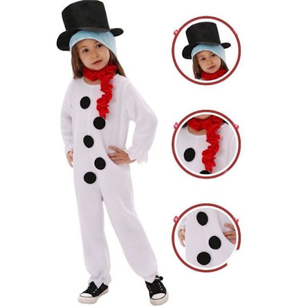 Pyjamasdräkt för Barn, Djurpyjamas Jul Cosplay Kostym för Flickor Pojkar L