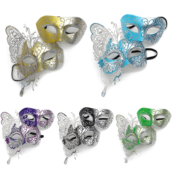 Butterfly Lady Masquerade Halloween Party Mask black