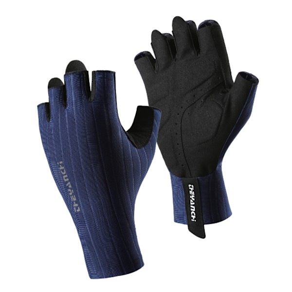 Cyklinghandskar Halvfinger Sommar Herr MTB-handskar Cykeltillbehör blue M