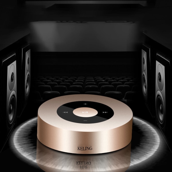 Bluetooth högtalare SoundAngel A8 (3:e generationen) Premium minihögtalare gold