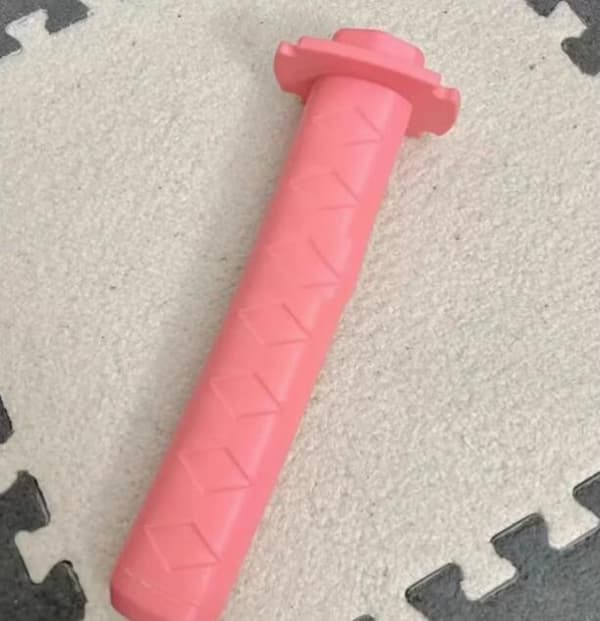 75CM Retrakterbart Samurai Sverd Leke Pink