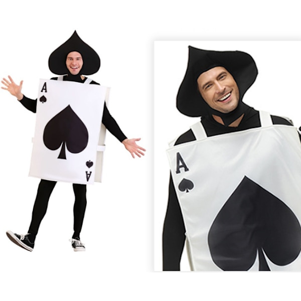 Ässäristikkojakosipuvun Halloween-asu, 2 osaa