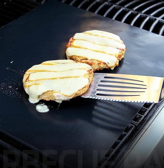 Återanvändbart Teflon BBQ-papper Golden 240*340cm