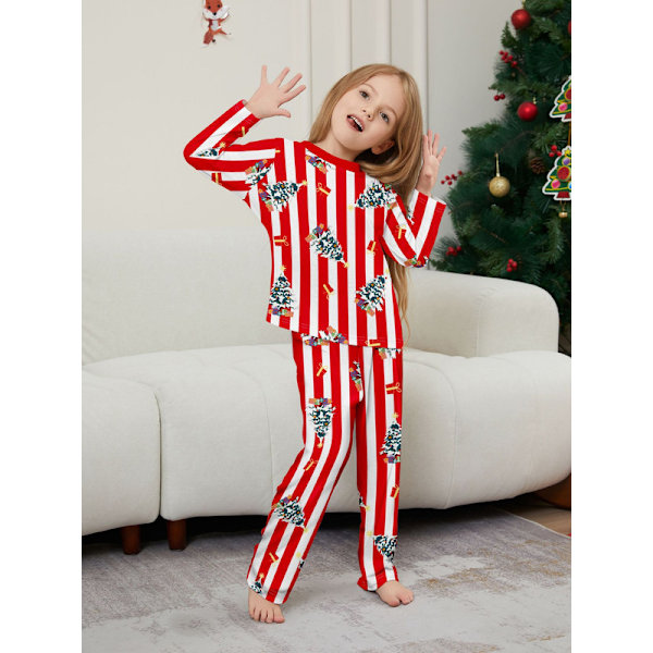 Julpyjamas för familjen - Matchande set Dad 4XL