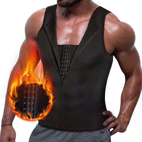 Miesten kompressiopaita vartalon muotoiluun, tiukka aluspaita 3XL