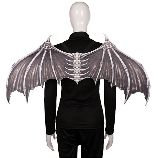 Halloween Devil Wings Cosplay Wings för vuxna black