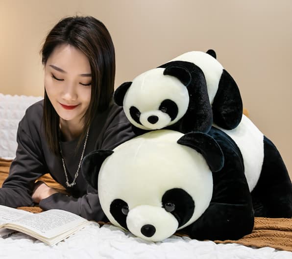 Panda-pehmolelu, Pehmoeläin, Lahja Lapsille 60cm