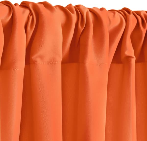 Baggrundsforhæng til fester Fotografi Baggrundsdraperier Orange
