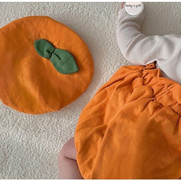 Halloween Baby Pumpkin Sling Body med hatt 90CM