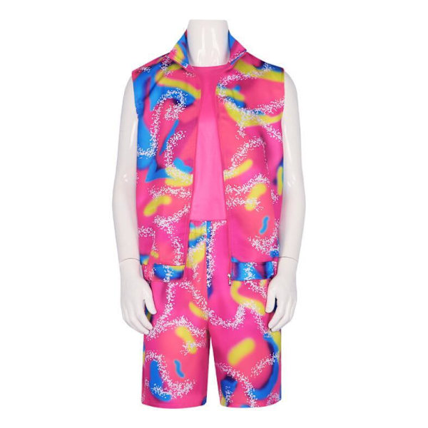 Ken Cosplay kostym set för män m