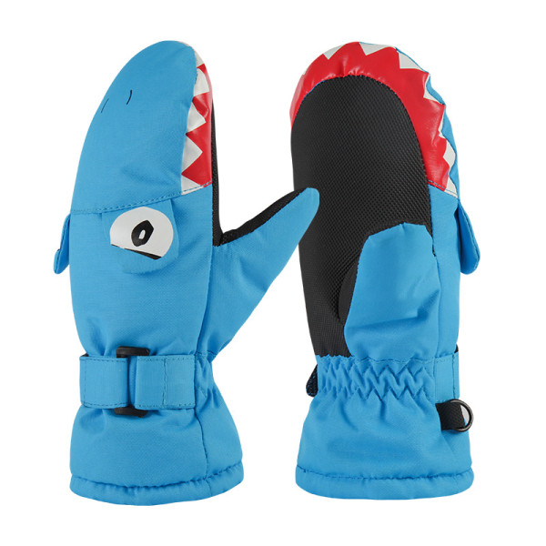Lasten hiihto- ja lumikäsineet talveen, tuulenpitävät, lämpimät, lumilautailuun sopivat Shark S