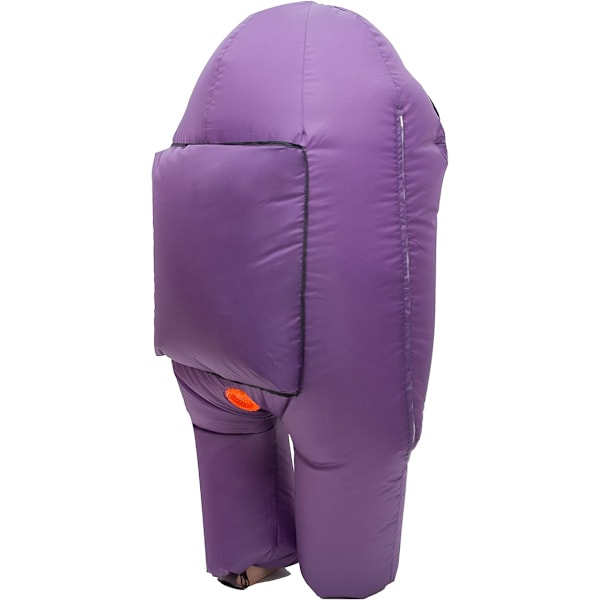 Uppblåsbar Astronaut Rymddräkt Uppblåsbar Dräkt Helkroppsdräkt Halloween Cosplay Dräkter Purple Kid