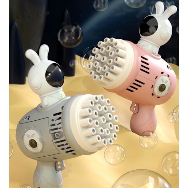 2 ST Automatisk barnbubbelmaskin Pink