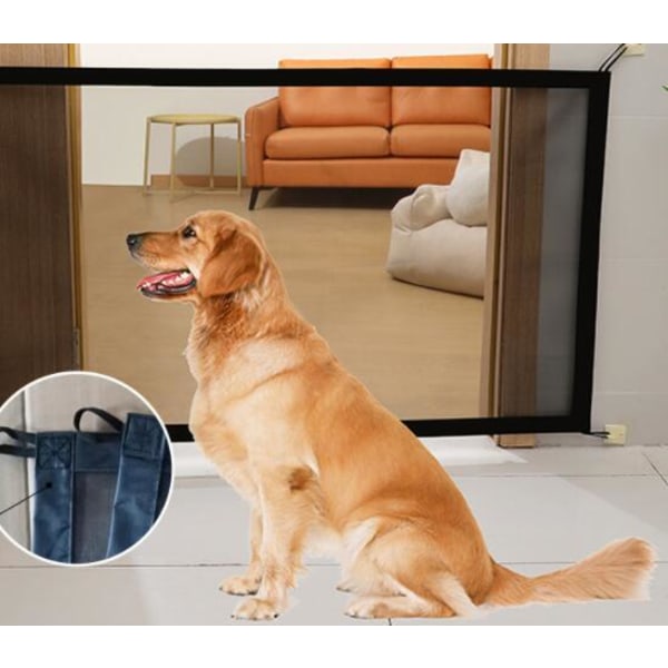 Bærbar Foldbar Pet Barriere Sikkerhedsbeskyttelse Gærde 1.8*78CM
