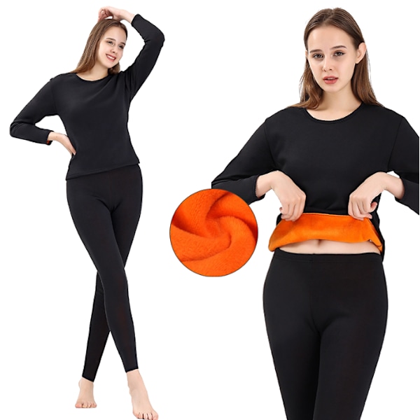 Thermal set för män för kvinnor Women L