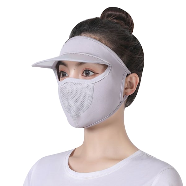 Sommar utomhus solskydd cap grey