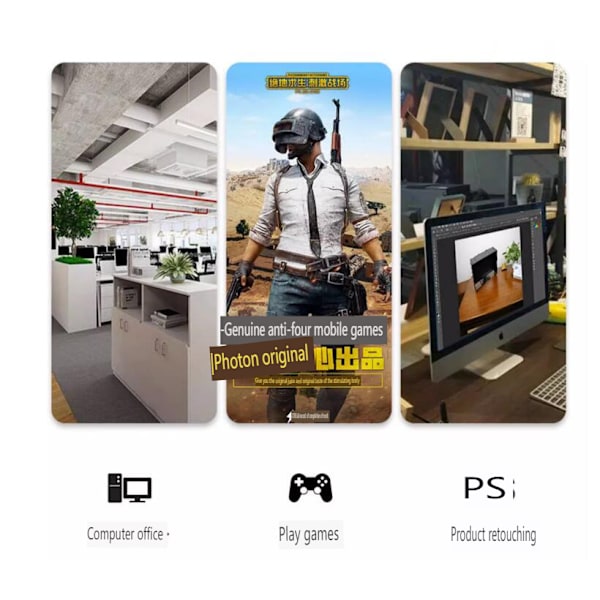 27 tum LCD LED Videoskärm Huva Solskydd Solhuva