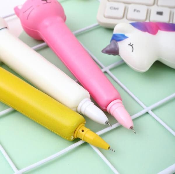 0,5 MM Cartoon Svamp Avlastning Neutral Penna 2PCS