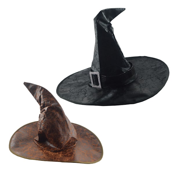 Halloween Häxhatt Cosplay Party Girl Hat brown