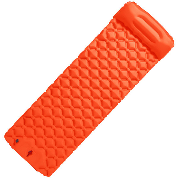 Liggunderlag Ultralätt uppblåsbart liggunderlag för camping LT-04 Orange