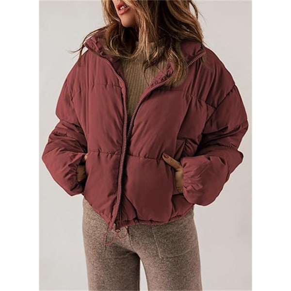 Damjackor med dragkedja och fickor Red XL