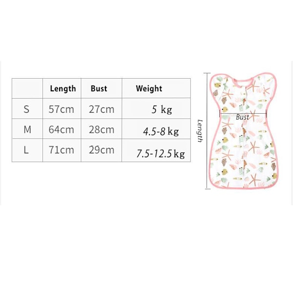 Babysovsäck, Självlugnande Swaddles för Nyfödda L