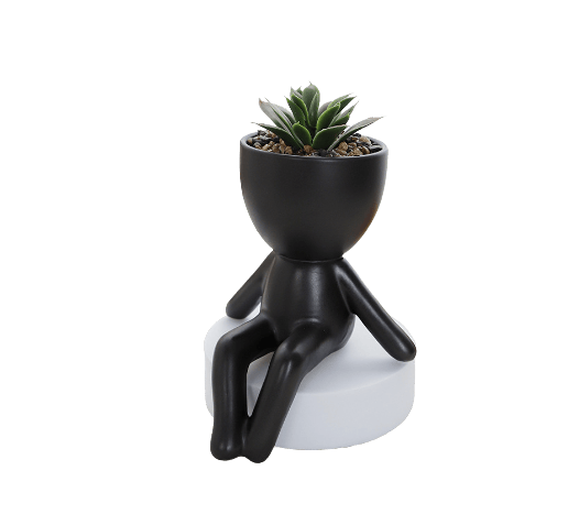 Mini Dekorative Potter for Planter Style 4