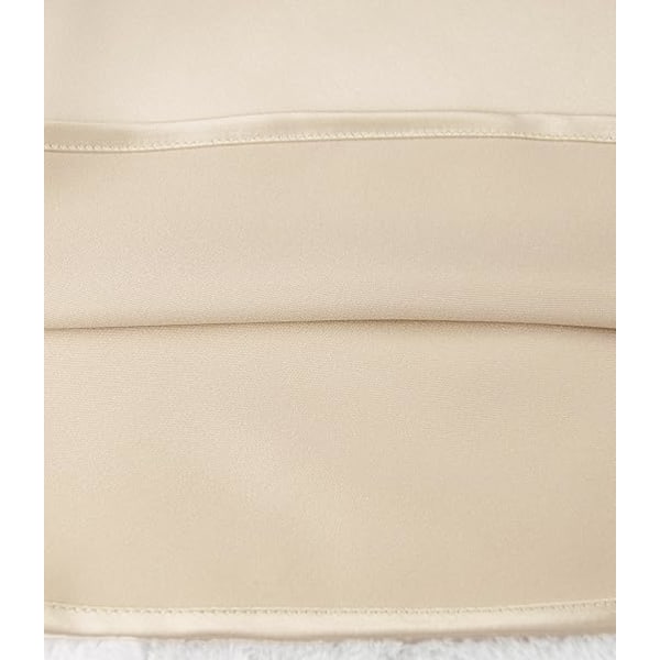 Elegant Dam Satin Silkeslen Kjol Hög Midja A-linjeformad Midikjol Green 2XL