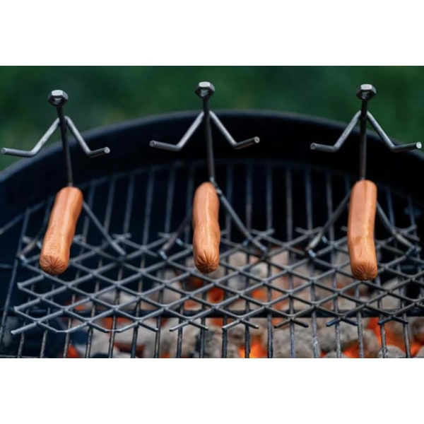 Grillrist i rustfritt stål for pølser og skinke 11*5*6.5in