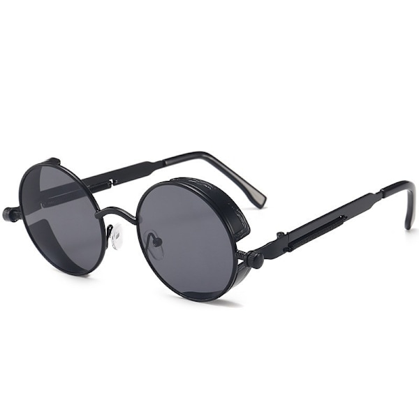 Retro Gotisk Steampunk Solbriller Punk Cirkel Inspireret Skygge Mænd Q10