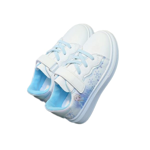 Flickors Elsa Frozen Prinsessa Casual Sport Skor blue 31