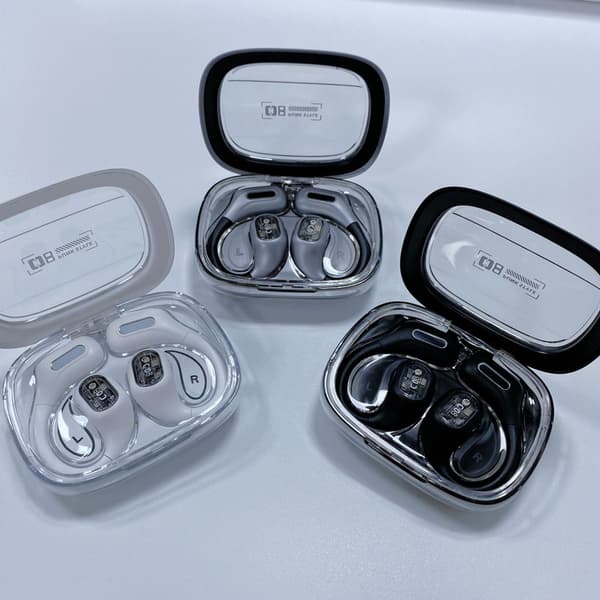 Trådløse Ørepropper Bluetooth 5.3 Sportshovedtelefoner Black