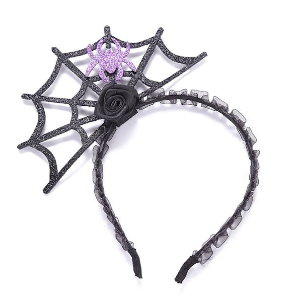 Edderkop Pandebånd Halloween, Halloween Hårtilbehør Q2
