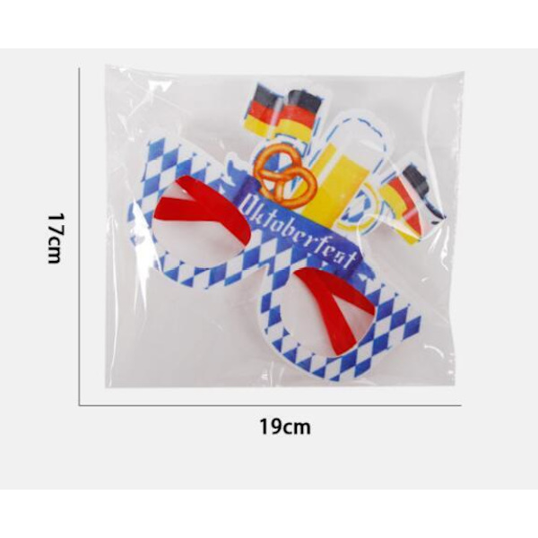 5 kpl Münchenin Oktoberfest-pelottavat lasit valokuvarekvisiitaksi Style 3