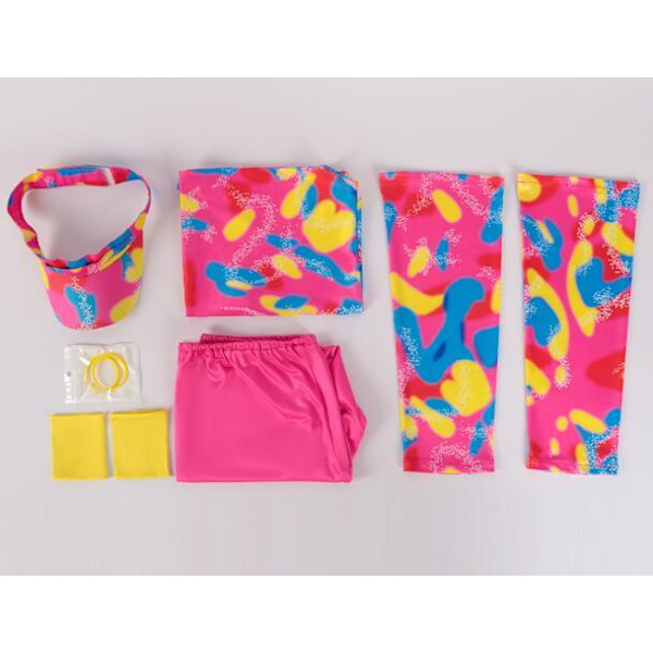 Barbie Cosplay Kläder för Kvinnor - Fullt Set för Vuxna Pink M