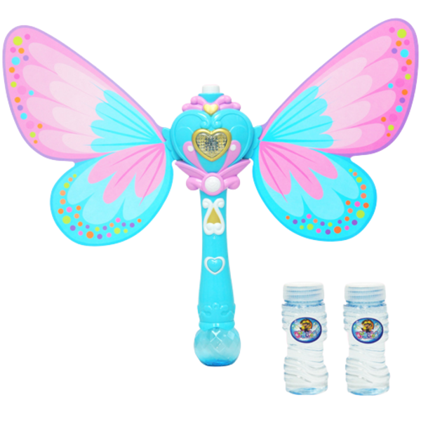 Bubble Machine för barn Butterfly Bubbles Wandblåsare Blue