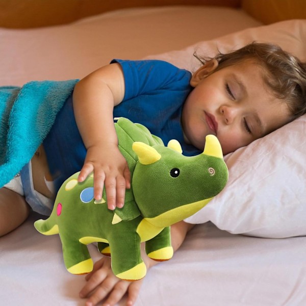 Dinosaur Plysdyr Blød Triceratops Plyslegetøj 100CM