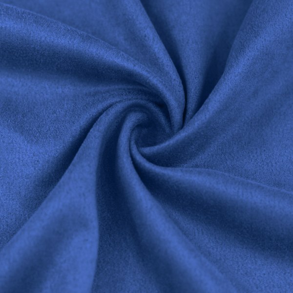 Män Herr Tracksuit 2-delad Corduroy Träningsdräkt Vinterkläder Blue S