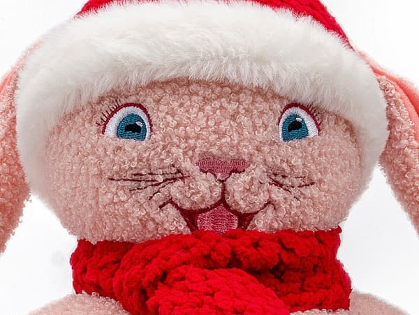Julkattsäng, Kan Användas Som Julkattslåda Pink M