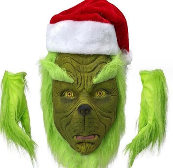Halloween Grön Monster Kostym L