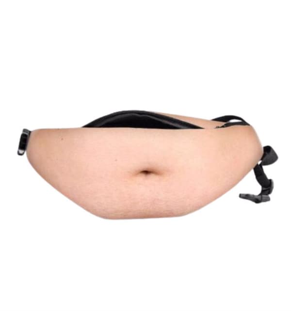 Falsk ølmage-fannypack Style 3