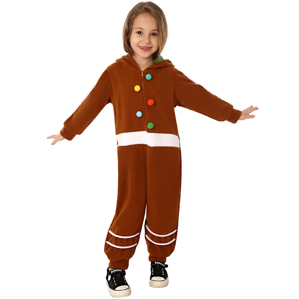 Julklappsoveraller, bekväma och mysiga barnrompers XL