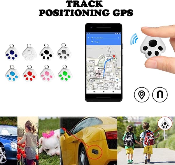 8Pack Key Finder, Bluetooth Tracker Item Locator med nyckelring