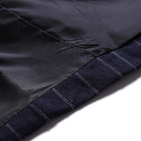 Herre Casual Blazer Jakke Ternet Navy Blue XL