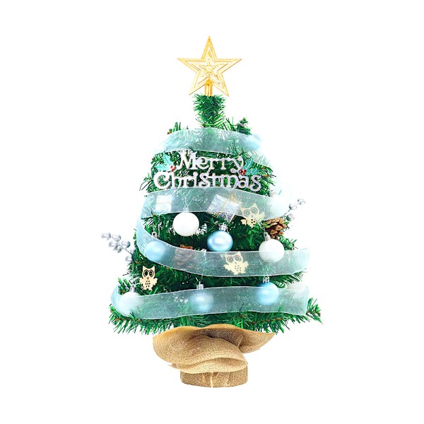 45cm mini julgran med LED-ljus color1 colorful lamp