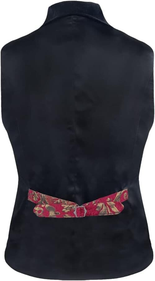 Herre Victorian Dobbeltbrystet Vest Red M