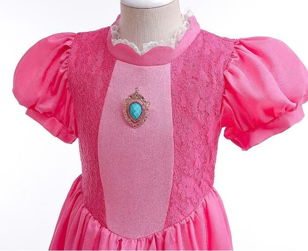 Pigekjoler i Pink til Jul - Prinsessekjoler Pink 100CM