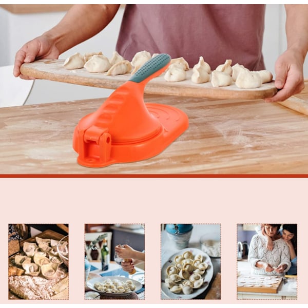 Dumpling Wrapper Maker Manuell Tortilla Maker Orange