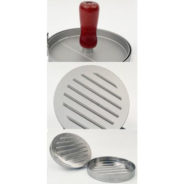 Non-Stick Hamburgerpress Rund Form Glossy